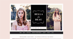 Desktop Screenshot of belladebeau.com